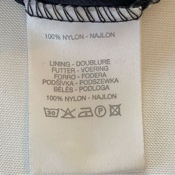 Y2K Clockhouse Black and White Mesh Top Size Small - Picture 8 of 12